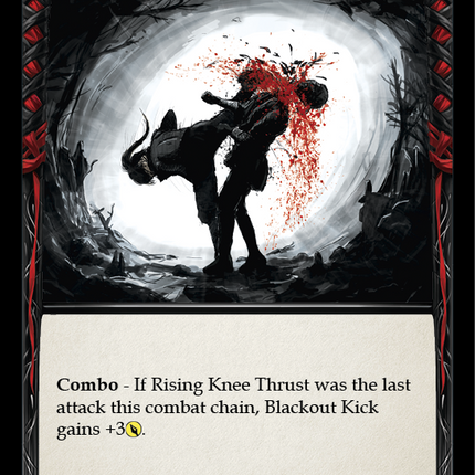 Blackout Kick (Red) [KSU009-R] (Katsu Hero Deck)  1st Edition Normal