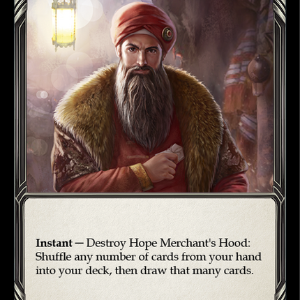 Hope Merchant's Hood [WTR151-C] (Welcome to Rathe)  Alpha Print Normal