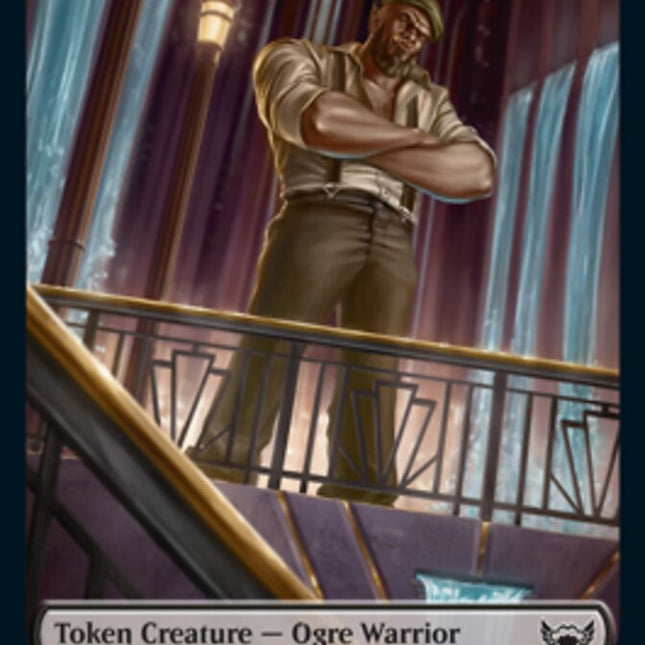 Ogre Warrior // Copy Double-Sided Token [Streets of New Capenna Tokens]