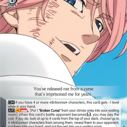Gilthunder: Smile of Relief (SDS/SX03-032 R) [The Seven Deadly Sins]