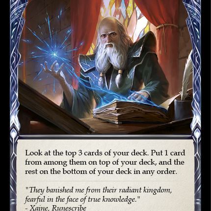 Index (Blue) [ARC137-C] (Arcane Rising)  1st Edition Normal