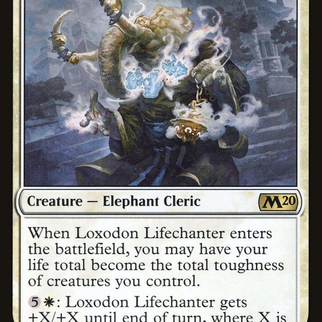 Loxodon Lifechanter [Core Set 2020]  TokenMTG