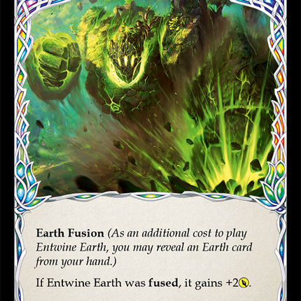 Entwine Earth (Blue) [ELE096] (Tales of Aria)  1st Edition Normal