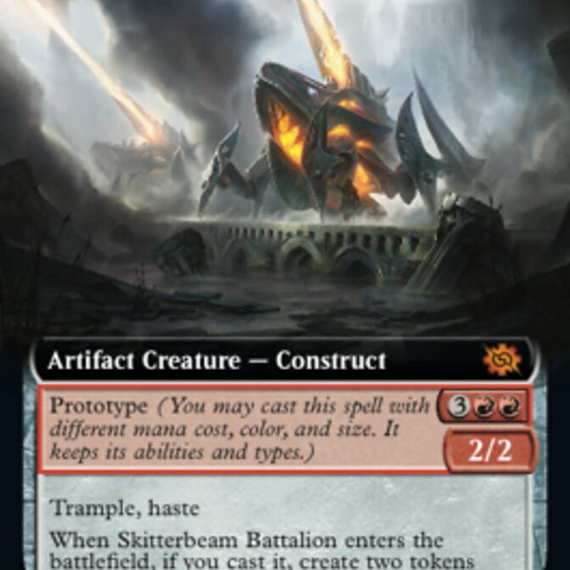 Skitterbeam Battalion (Extended Art) [The Brothers' War] – TokenMTG