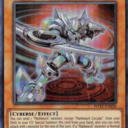 yugioh mathmech cards Mathmech Circular [POTE-EN028] Super Rare – TokenMTG
