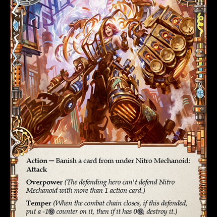 Construct Nitro Mechanoid // Nitro Mechanoid [DYN092] (Dynasty)  Cold Foil