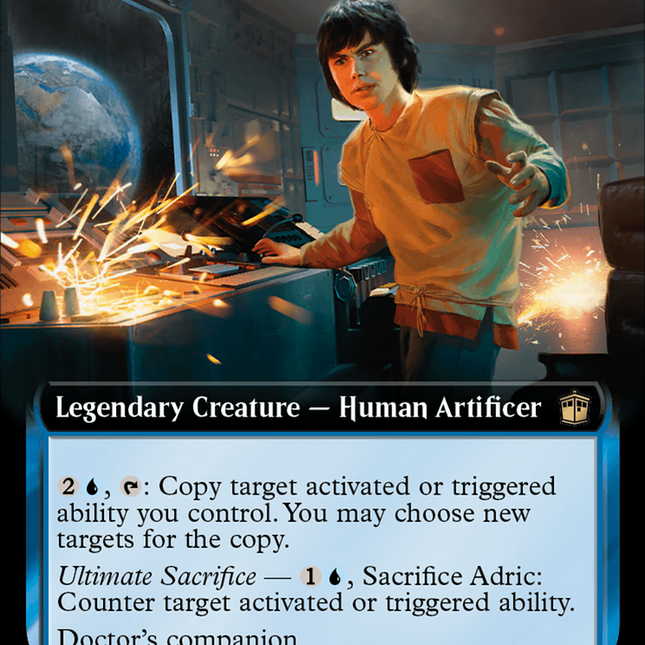 Adric, Mathematical Genius (Extended Art) (Surge Foil) [Doctor Who]