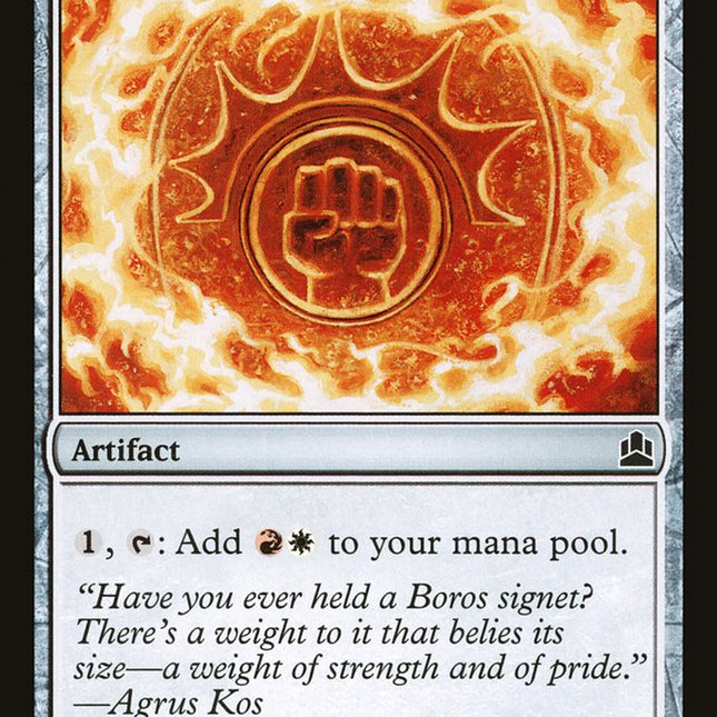 Boros Signet [Commander 2011]