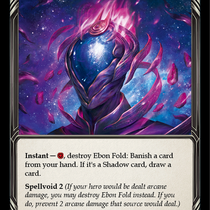 Ebon Fold [U-MON188-RF] (Monarch Unlimited)  Unlimited Rainbow Foil