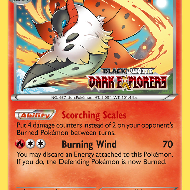 Volcarona (BW40) [Black & White: Black Star Promos]