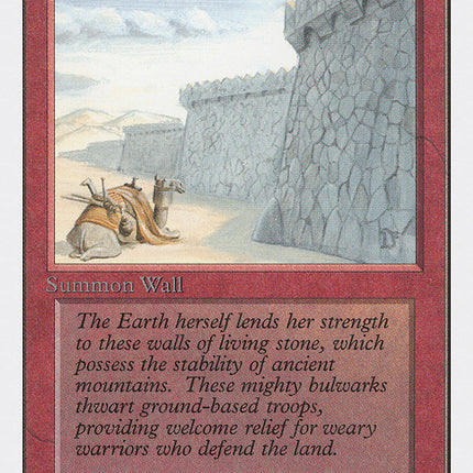 Wall of Stone [Unlimited Edition]