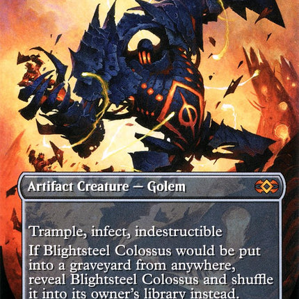Blightsteel Colossus (Toppers) [Double Masters]