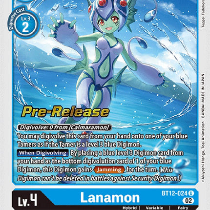 Lanamon [BT12-024] [Across Time Pre-Release Cards]