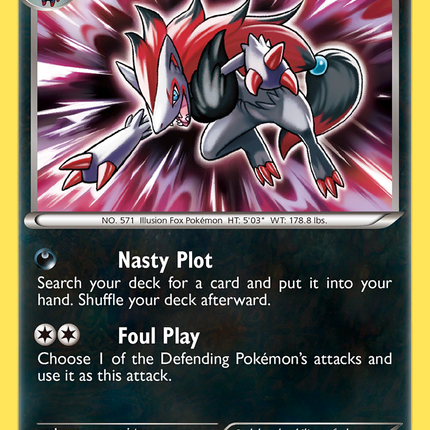 Zoroark (BW09) [Black & White: Black Star Promos]