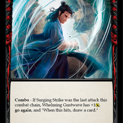 Whelming Gustwave (Blue) [KAT023] (Outsiders Katsu Blitz Deck)
