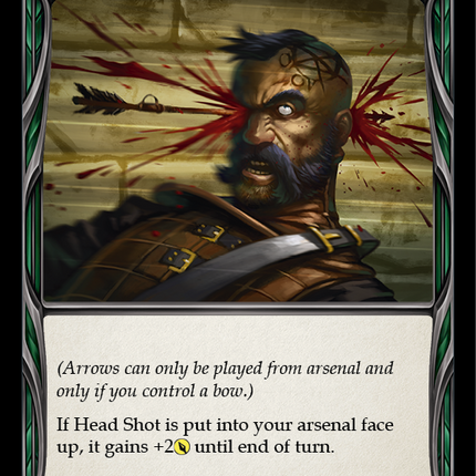 Head Shot (Red) [ARC057-C] (Arcane Rising)  1st Edition Normal