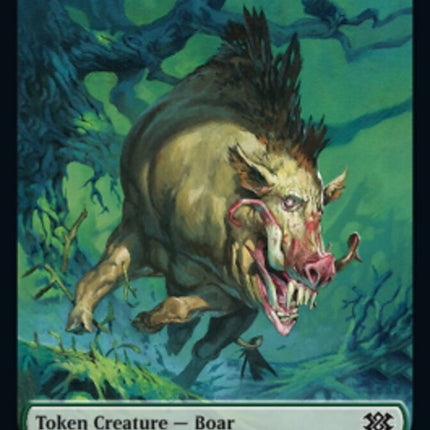 Boar // Treasure Double-Sided Token [Double Masters 2022 Tokens]