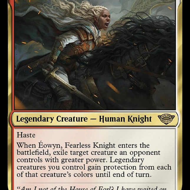 Eowyn, Fearless Knight [The Lord of the Rings: Tales of Middle-Earth] –  TokenMTG