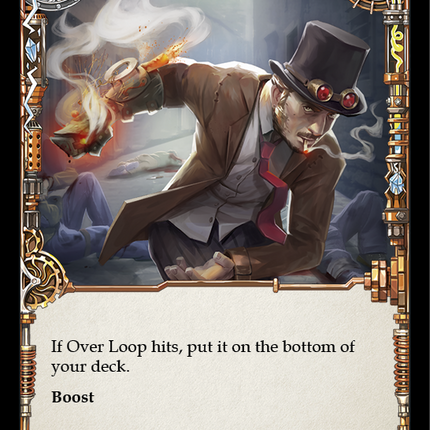 Over Loop (Yellow) [ARC021-C] (Arcane Rising)  1st Edition Rainbow Foil