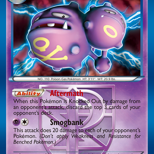 Weezing (58/135) [Black & White: Plasma Storm]