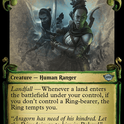 Dunedain Rangers [The Lord of the Rings: Tales of Middle-Earth Showcase Scrolls]