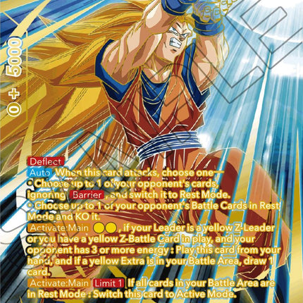SS3 Son Goku, Universe at Stake (SPR) (BT20-095) [Power Absorbed]