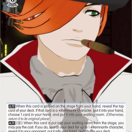 Roman: Towards a Heist (RWBY/WX03-T16 TD) [RWBY]