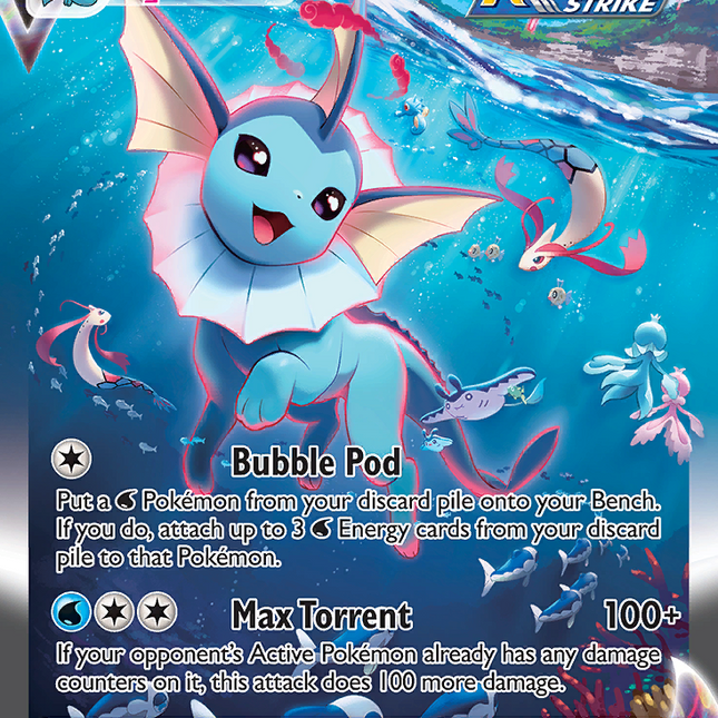 Vaporeon VMAX (SWSH182) (Jumbo Card) [Sword & Shield: Black Star Promos]