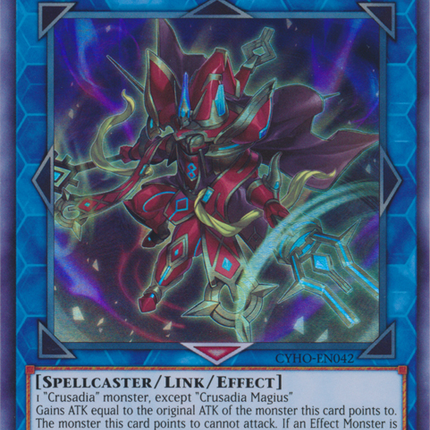 Crusadia Magius [CYHO-EN042] Super Rare