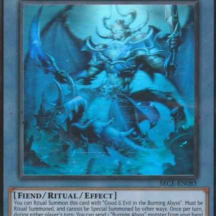 burning abyss monsters Malacoda, Netherlord of the Burning Abyss [SECE-EN085] Ghost Rare – TokenMTG