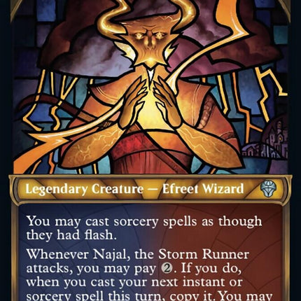 Najal, the Storm Runner (Showcase Textured) [Dominaria United]