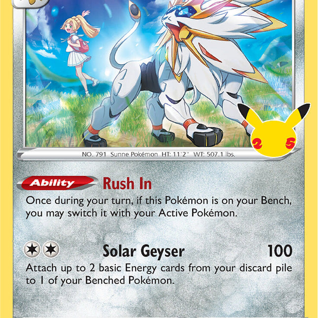 Solgaleo (021/025) [Celebrations: 25th Anniversary]