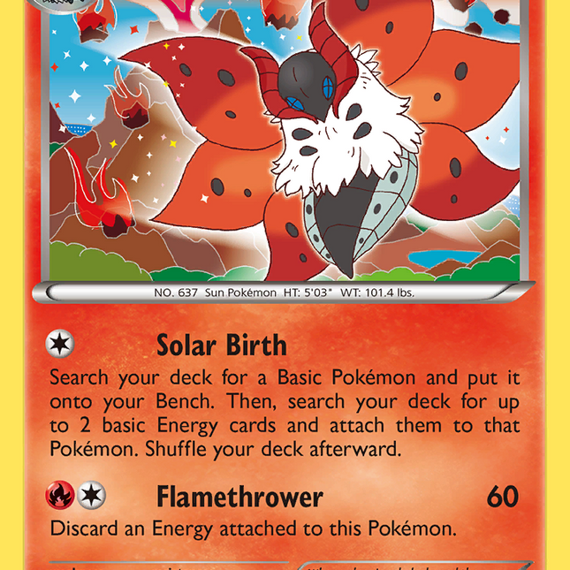 Volcarona (17/98) [XY: Ancient Origins]