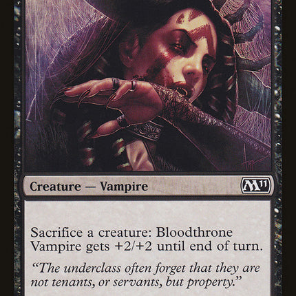 Bloodthrone Vampire [Magic 2011]