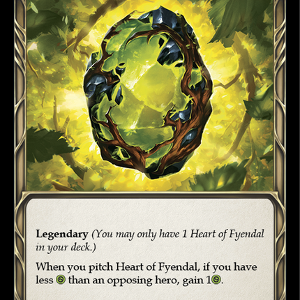 Heart of Fyendal [U-WTR000] (Welcome to Rathe Unlimited)  Unlimited Rainbow Foil