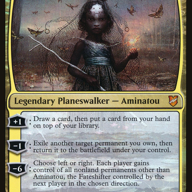 Aminatou, the Fateshifter (Oversized) [Commander 2018 Oversized]