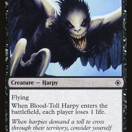 Blood-Toll Harpy [Conspiracy: Take the Crown]