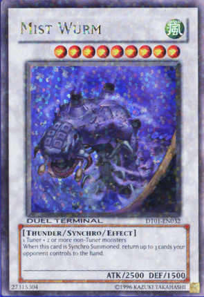 Mist Wurm [DT01-EN032] Ultra Rare