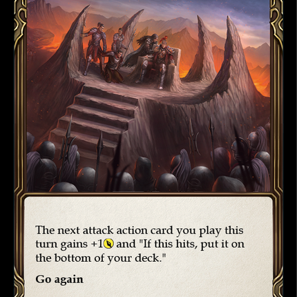Warmonger's Recital (Blue) [U-MON301] (Monarch Unlimited)  Unlimited Normal