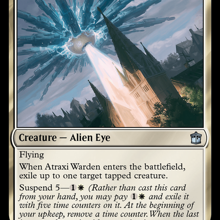 Atraxi Warden (Surge Foil) [Doctor Who]