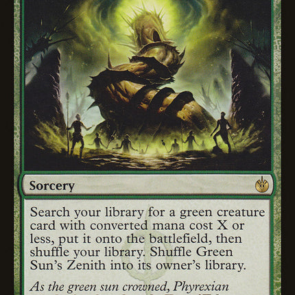 Green Sun's Zenith [Mirrodin Besieged]