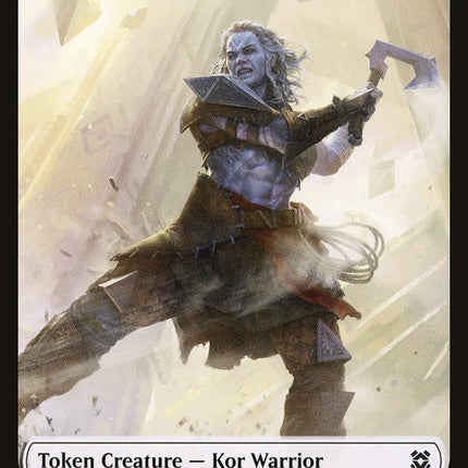 Goblin Construct // Kor Warrior Double-Sided Token [Zendikar Rising Tokens]