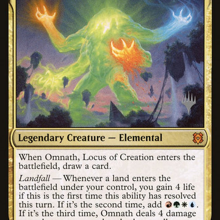 Omnath, Locus of Creation (Promo Pack) [Zendikar Rising Promos]