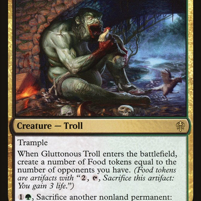 Gluttonous Troll [Throne of Eldraine]