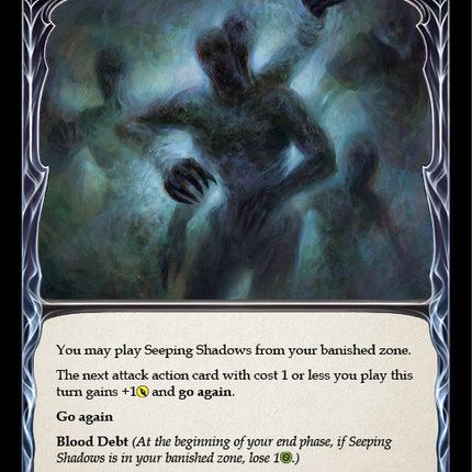Seeping Shadows (Yellow) [U-MON166] (Monarch Unlimited)  Unlimited Normal
