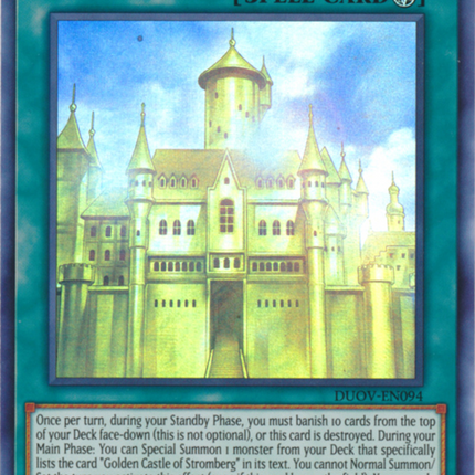 Golden Castle of Stromberg [DUOV-EN094] Ultra Rare