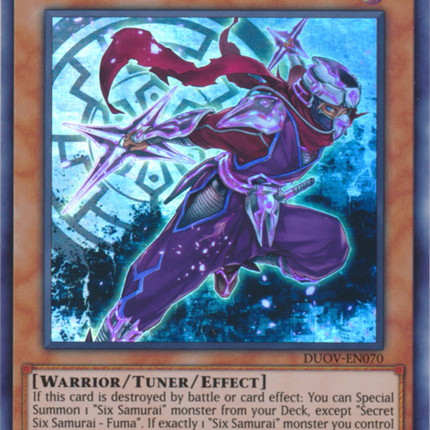 Secret Six Samurai - Fuma [DUOV-EN070] Ultra Rare