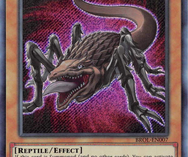yowie yugioh card - BROL-EN007 - Secret Rare Yowie BROL-DE007 Brothers of Legend