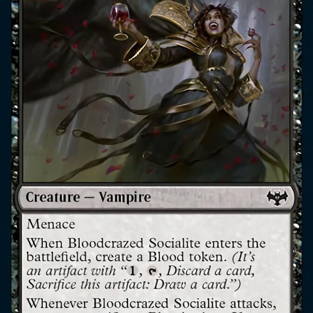 Bloodcrazed Socialite [Innistrad: Crimson Vow]