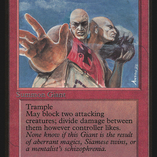 Two-Headed Giant of Foriys [Beta Edition] – TokenMTG